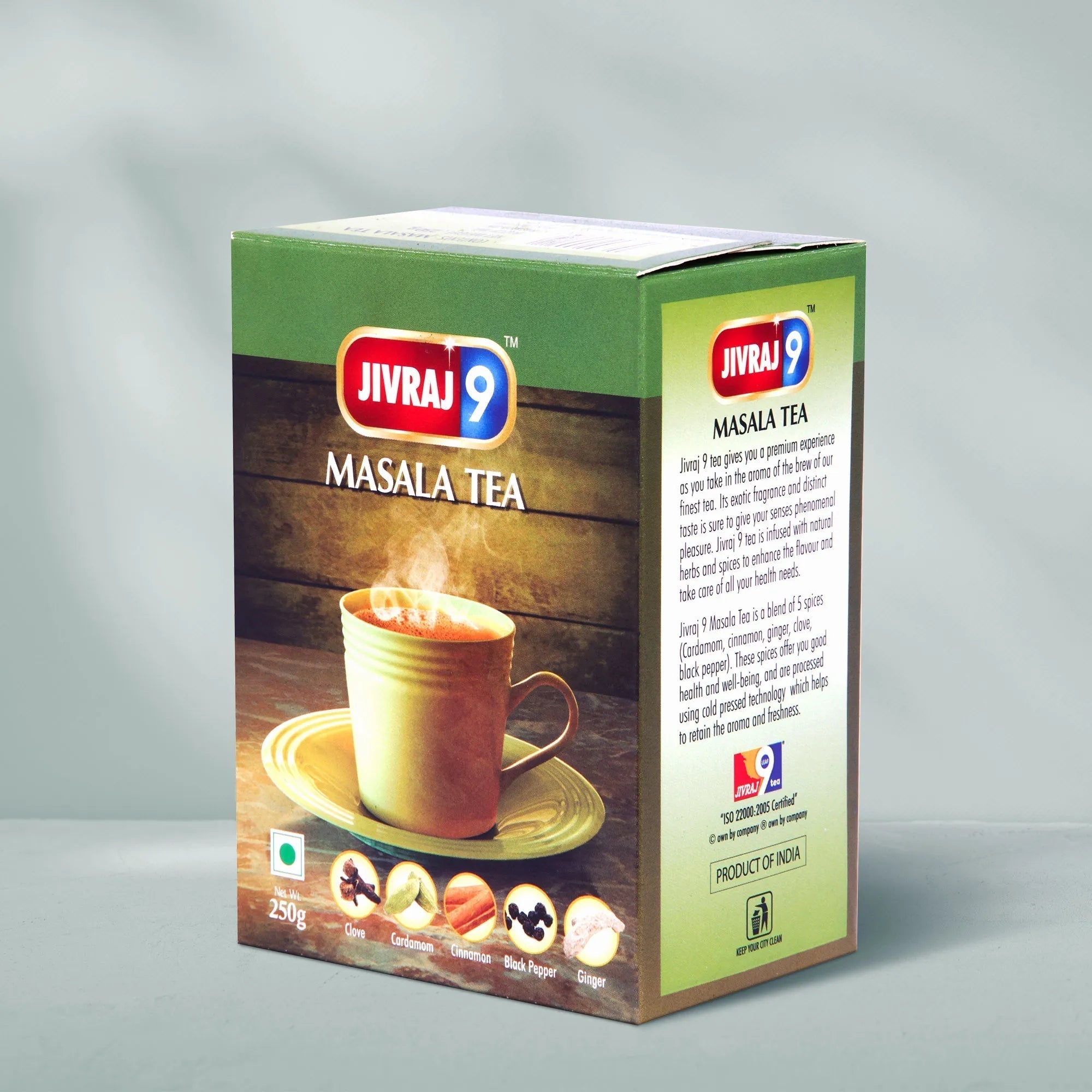 jivraj9 Tea Masala Tea Box Pack - Distacart
