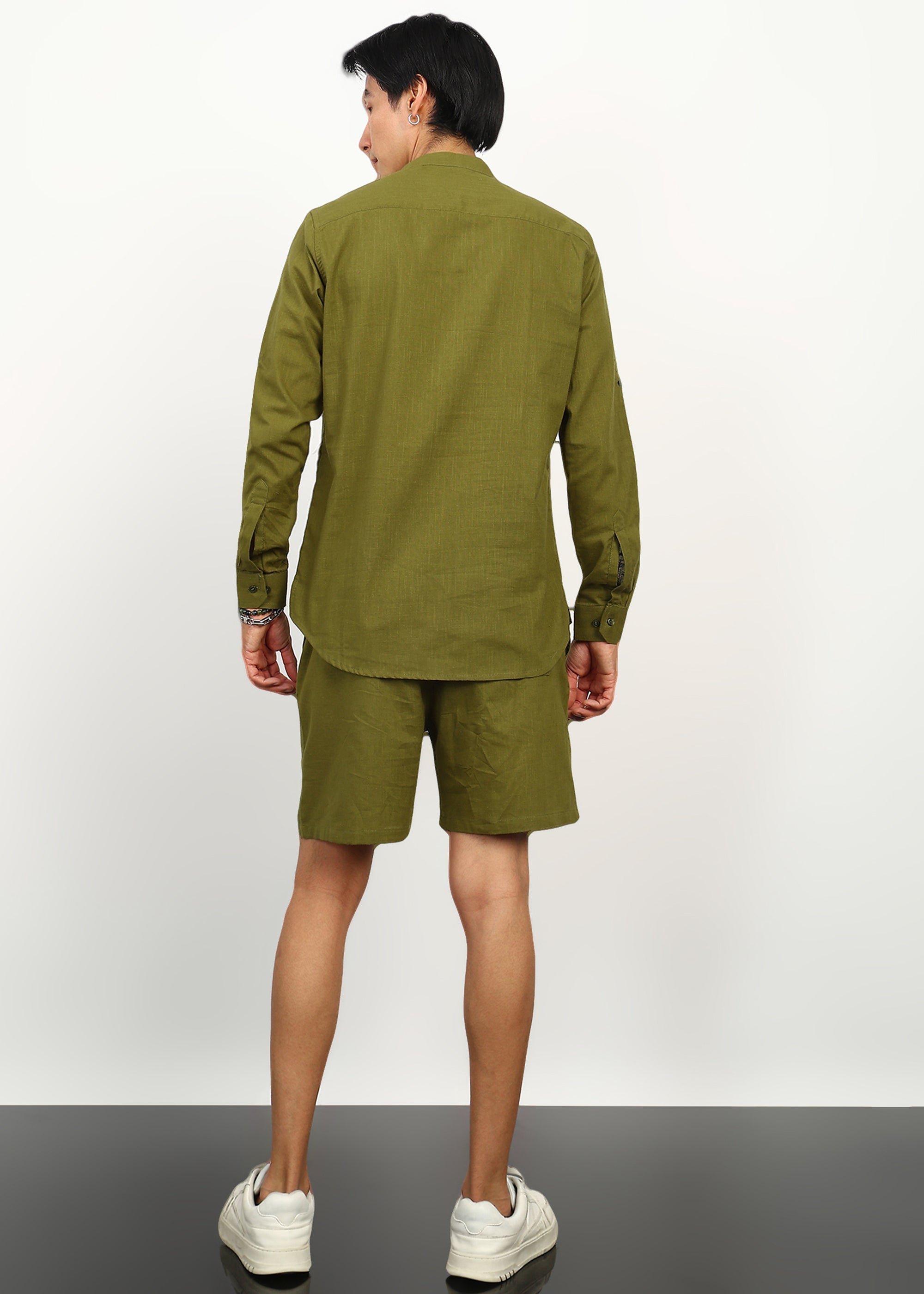 Fabmade Olive Breeze Co-Ord Set