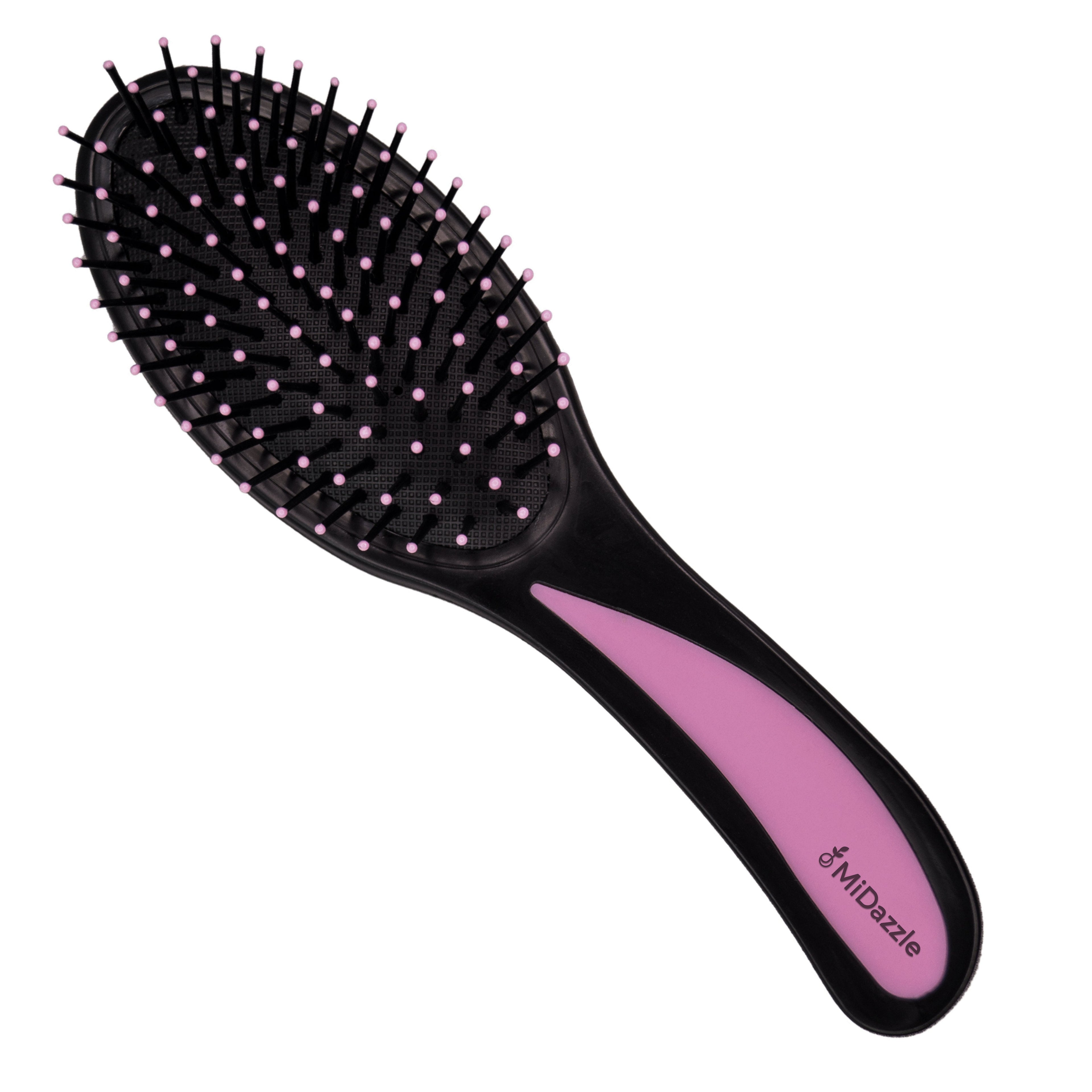 MiDazzle Oval Hair Brush (Compact) MIHB0021 - Distacart