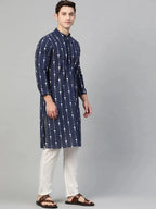 Fabmade Men Printed Straight Kurta