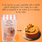 confect citrus orange sugarpaste br b 250 gms b