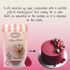 confect burgundy sugarpaste br b 250 gms b