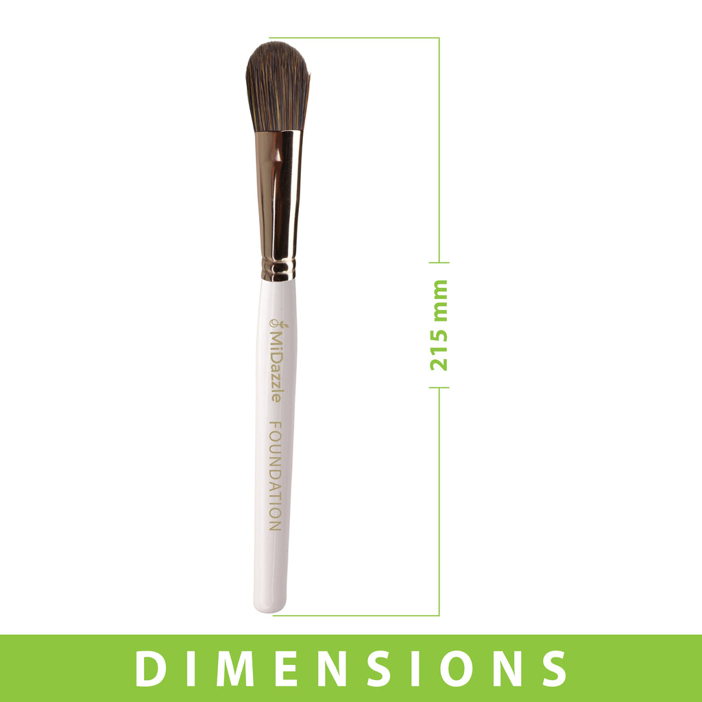 MiDazzle Foundation Brush MIMB1308 - Distacart