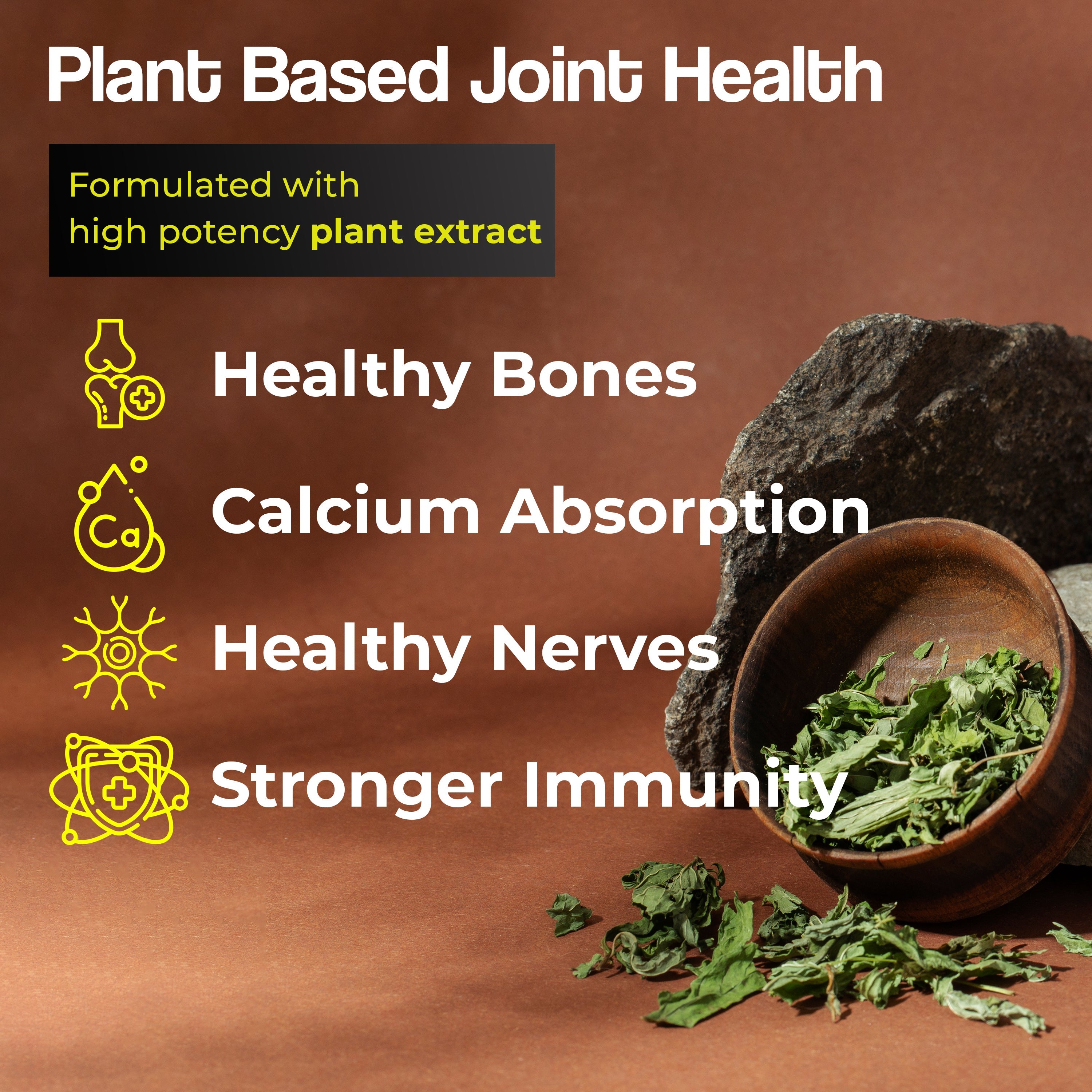 Health Veda Organics Calcium Magnesium & Zinc Vitamin D3 & B12 Tablets - Distacart
