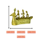 Sowpeace Premium Brass Dhokra Art Ancient Boat - Distacart