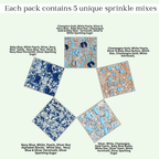confect boys baby shower sprinkles gender reveal sprinkles birthday sprinkles pack of 5 baby shower 29