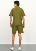 Fabmade Olive Breeze Co-Ord Set