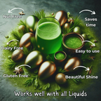 orchid green edible luster dust br 5 g
