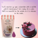 confect fuchsia pink sugarpaste br b 250 gms b