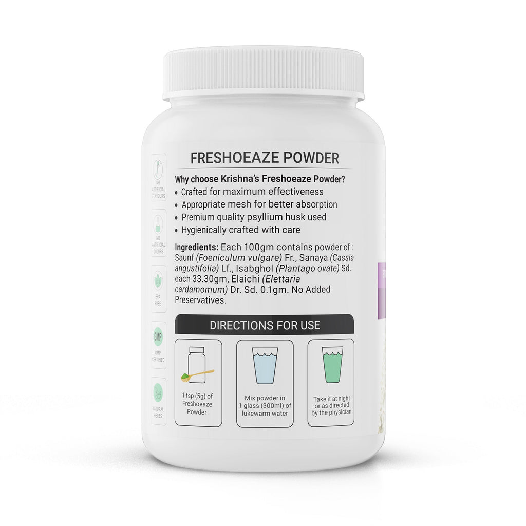 Krishna'S Herbal & Ayurveda Freshoeaze Powder - Distacart