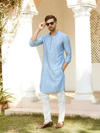 Fabmade Elegance In Every Thread Must Have The Sequins Embroidered Chanderi Silk Kurta