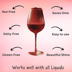 confect sangria red luster dust br b 5 gms b