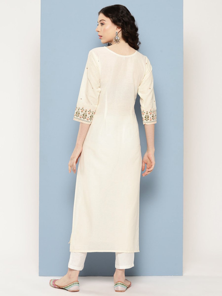 Ahalyaa Women Floral Printed Kurta