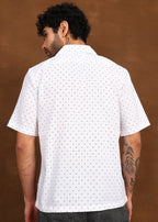 Fabmade Micro Print Short Sleeve Shirt