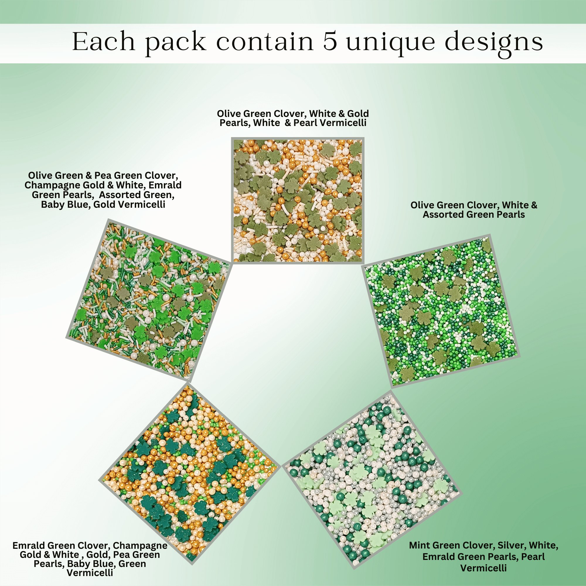 st patricks sprinkles ps multipack 3 100 gms