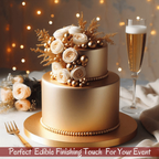 confect champagne gold sugar paste br b 900 gms b