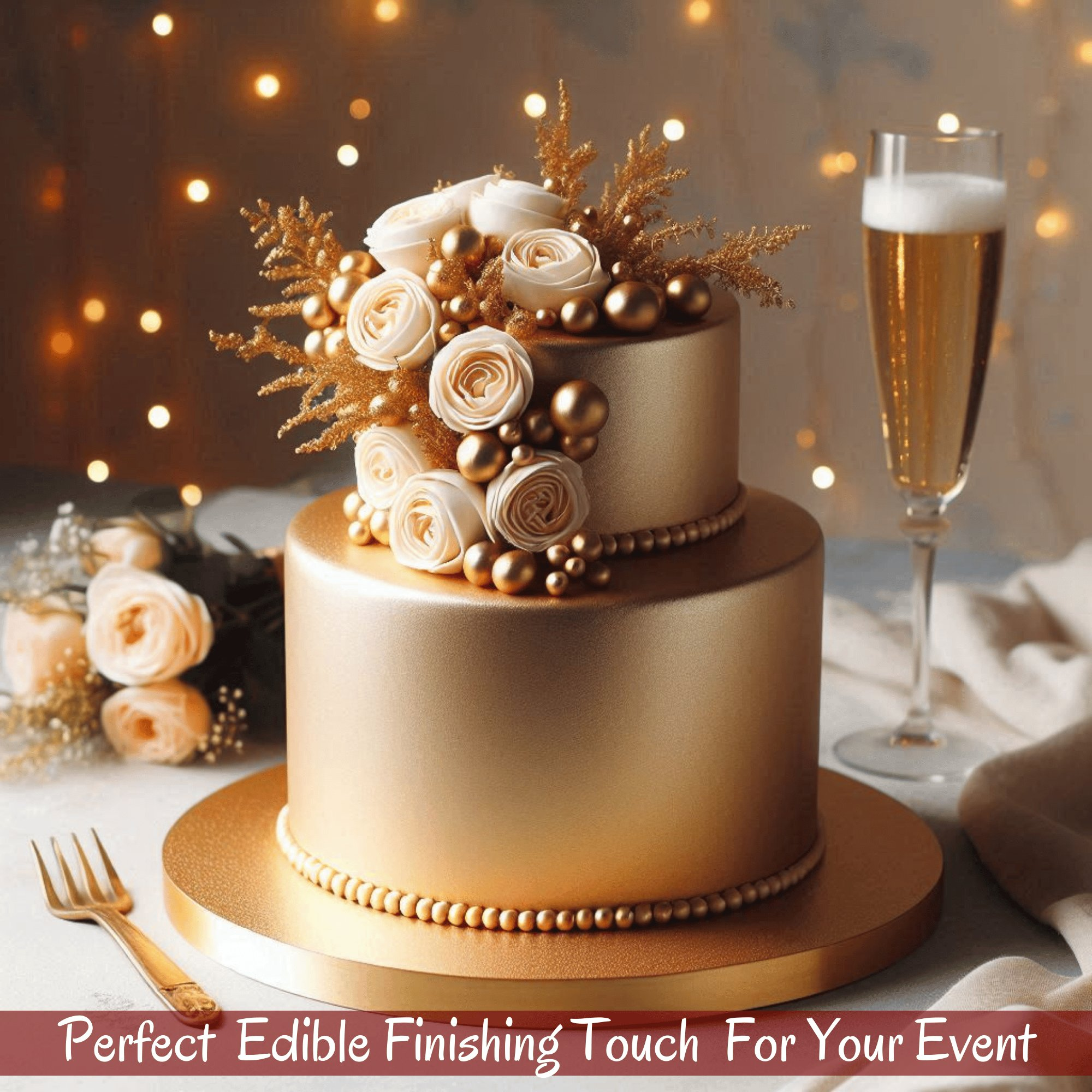 confect champagne gold sugar paste br b 900 gms b