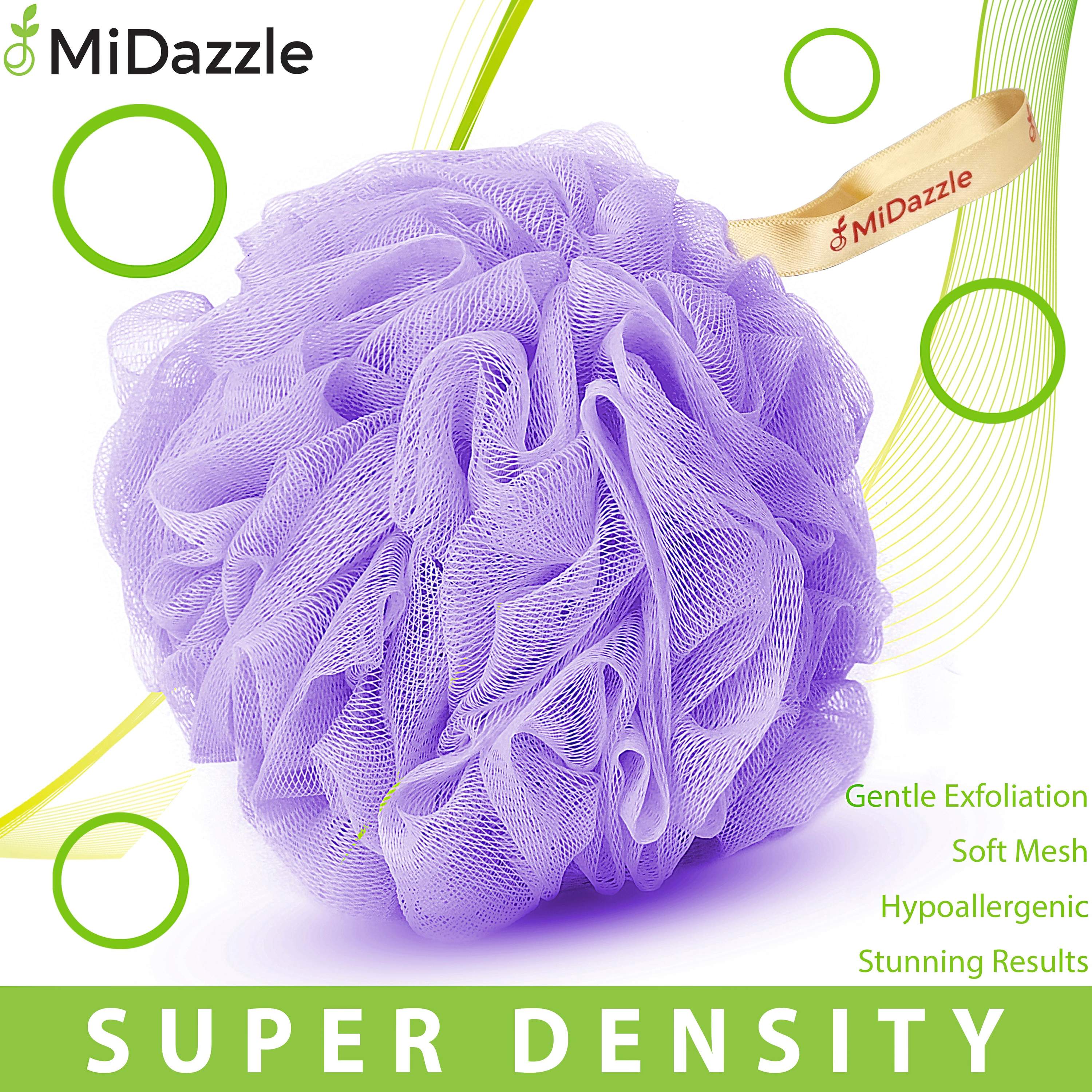 MiDazzle Bath Loofah-L MINL6003 - Distacart