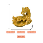 Dragon Smoke Fountain by Sowpeace / Beautiful Resin Showpiece for Home Decor - Distacart