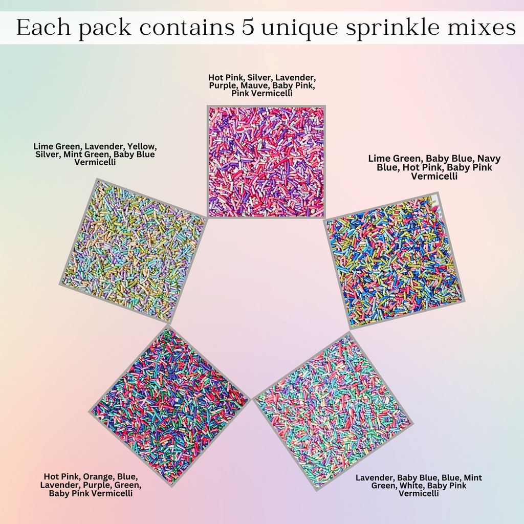 confect rainbow magic sprinkles mix colourful celebration sprinkles for cake decor 140 gms rainbow sprinkles 02