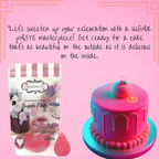 neon pink fondant edible sugarpaste 1kg