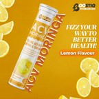 BOOSTIQ ACV Moringa & Cinnamon Effervescent Tablets - Lemon Flavour