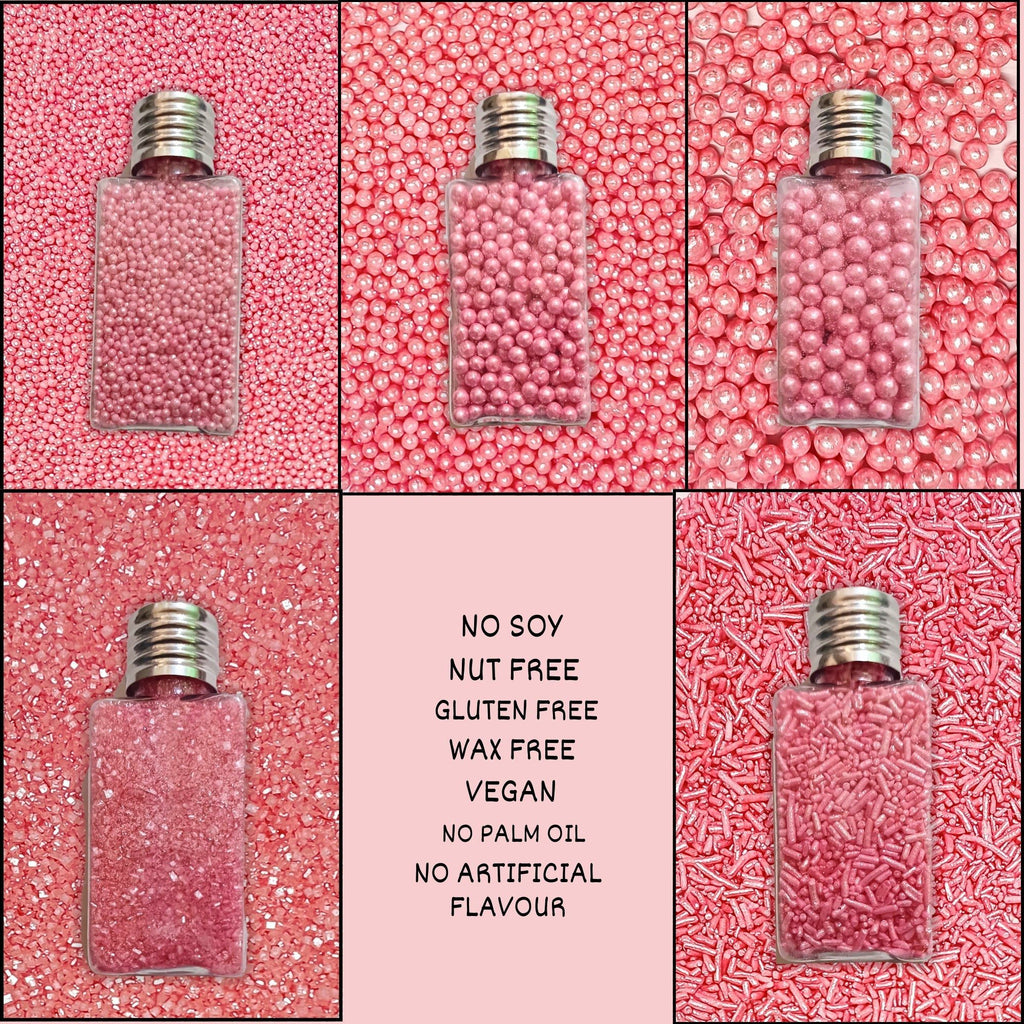 confect sprinkles for cakes cupcakes decoration usp 27baby pink