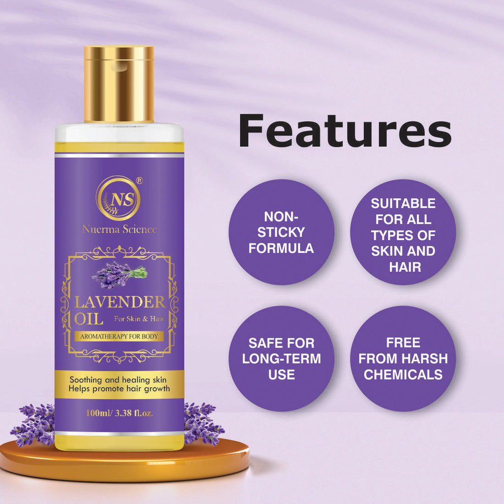 Nuerma Science Lavender Oil For Skin & Hair