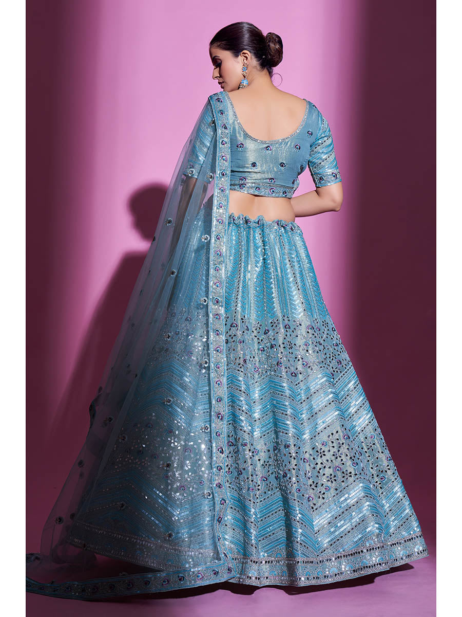 Myra Firozi Gota Silk Embroidered Designer Lehenga Choli