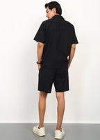 Fabmade Core Black Linen Co-Ord