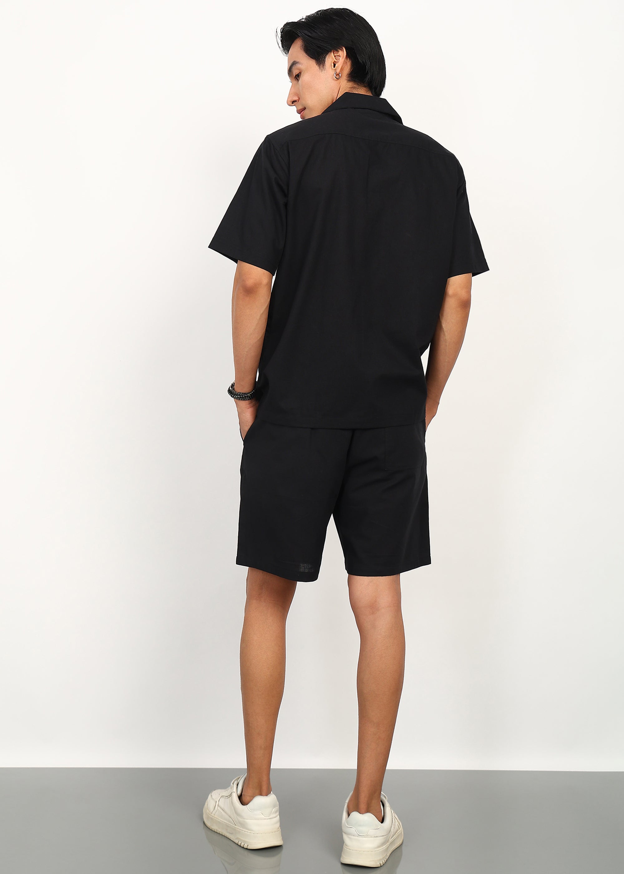 Fabmade Core Black Linen Co-Ord