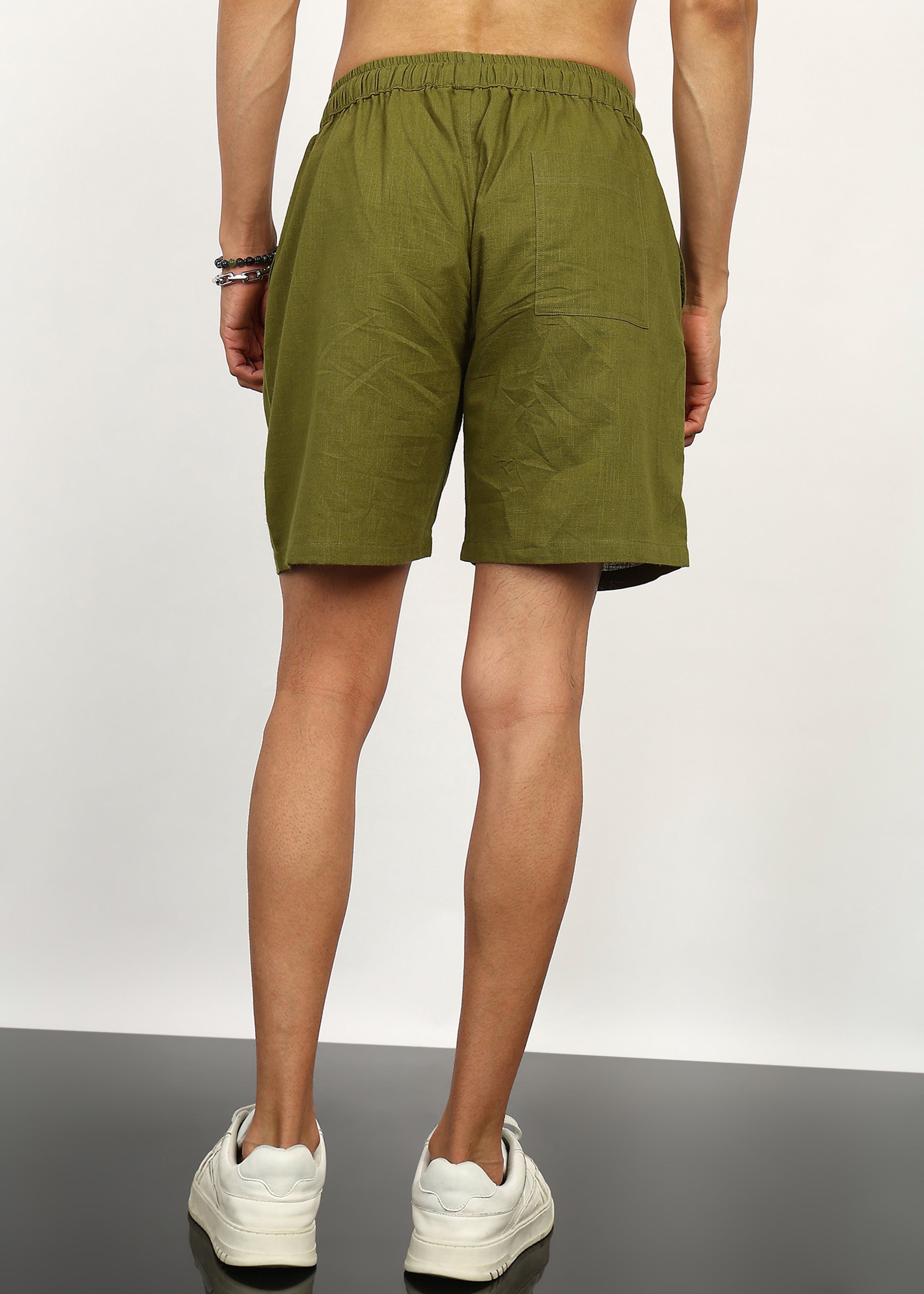 Fabmade Olive Ease Shorts