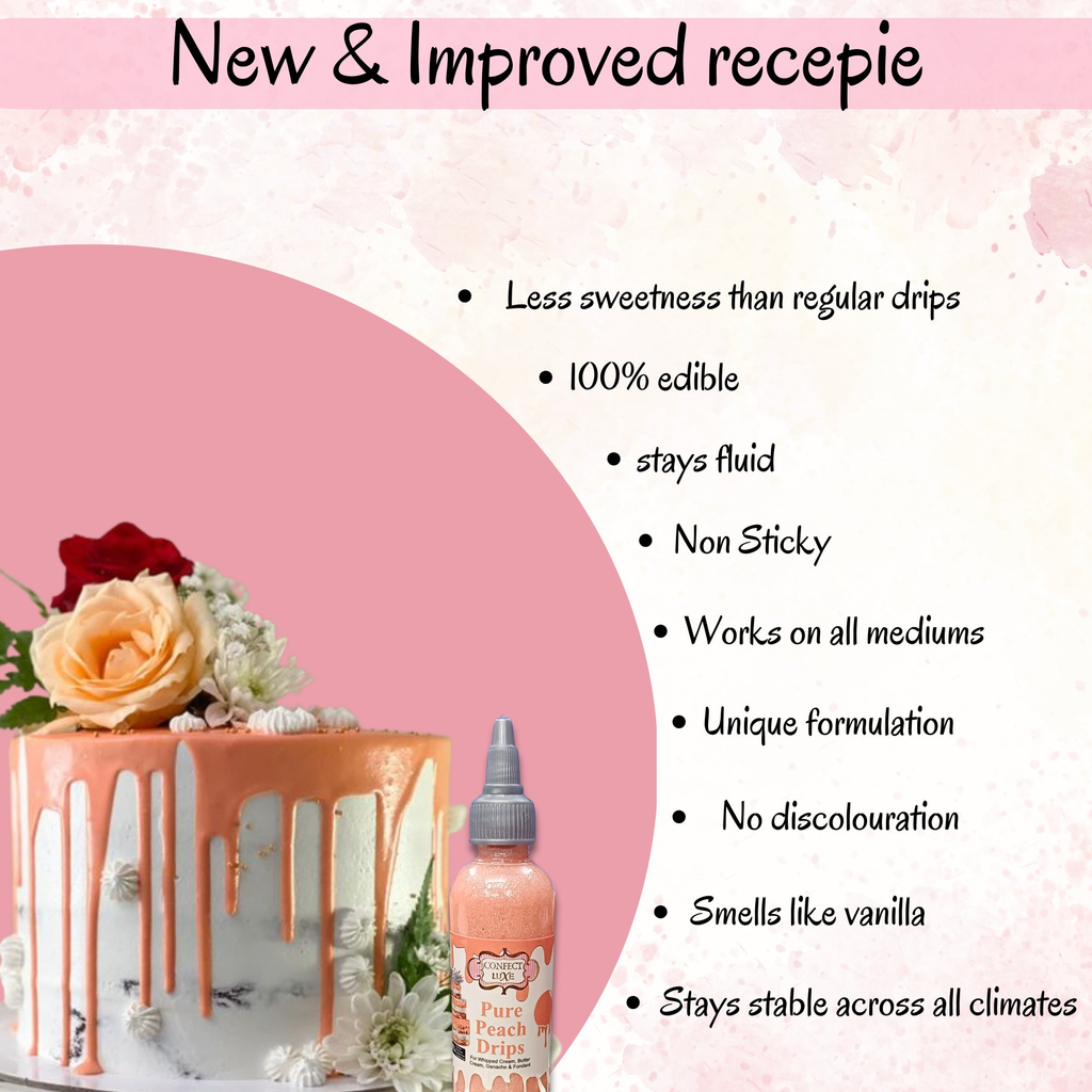 pure peach drips110 gms