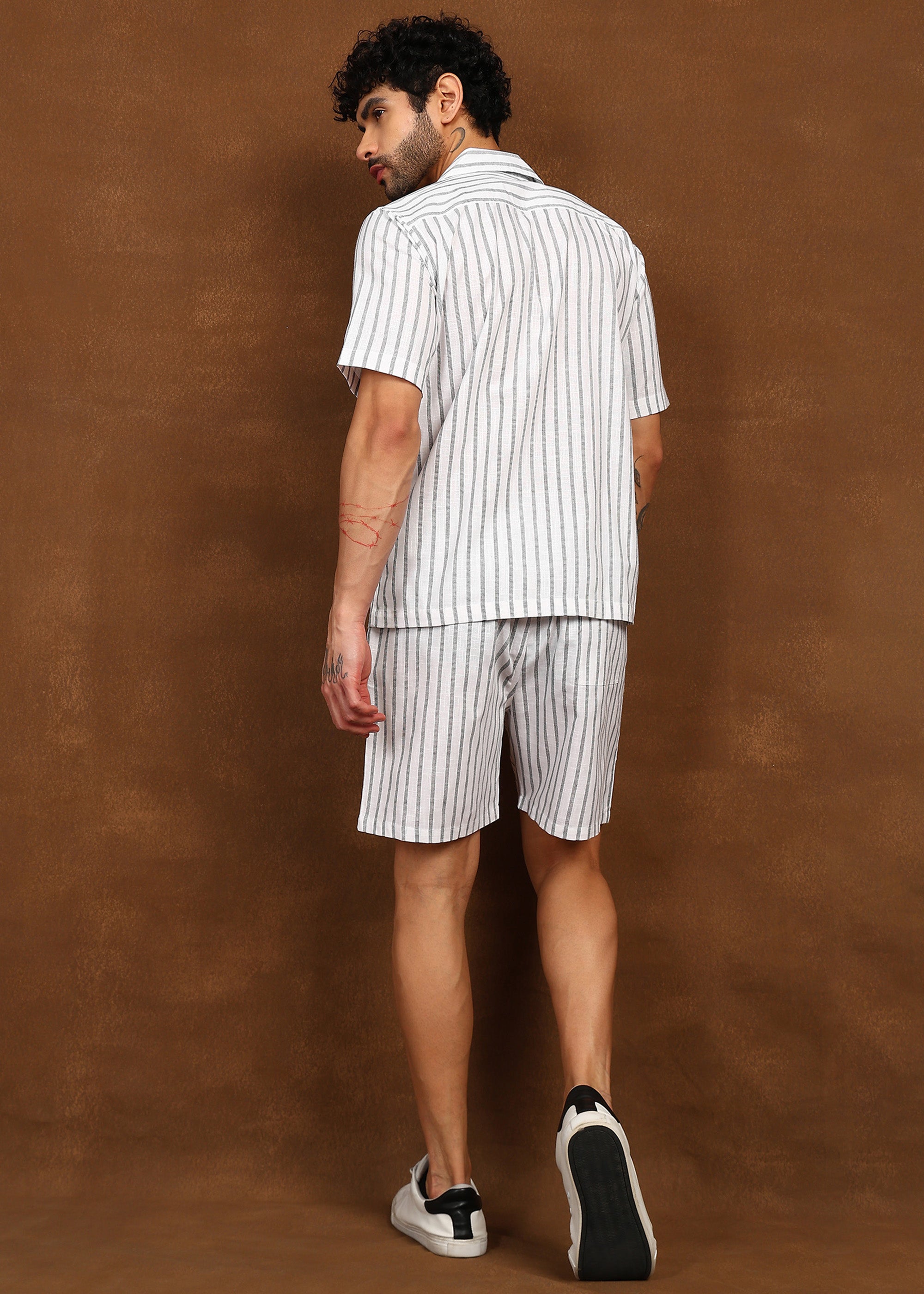 Fabmade Driftline Linen Co-Ord Set