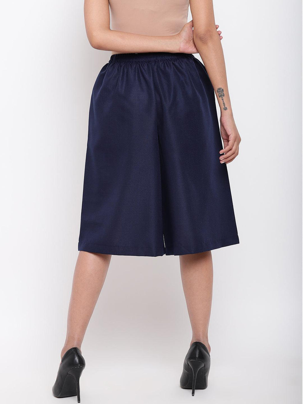 trueBrowns Linen Cotton Blue Pant