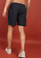 Fabmade Midnight Black Tailored Shorts