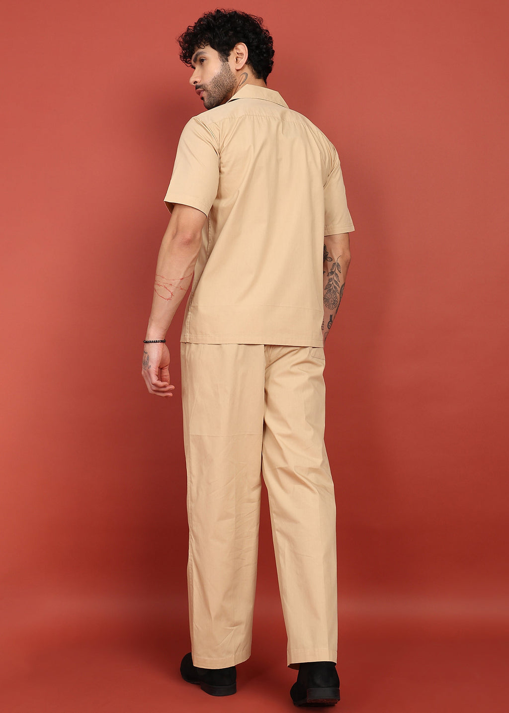 Fabmade Desert Sand Classic Co-Ord Set