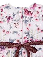 Ahalyaa Girls Printed A-Line Maxi Kids Ethnic Dresses - Distacart