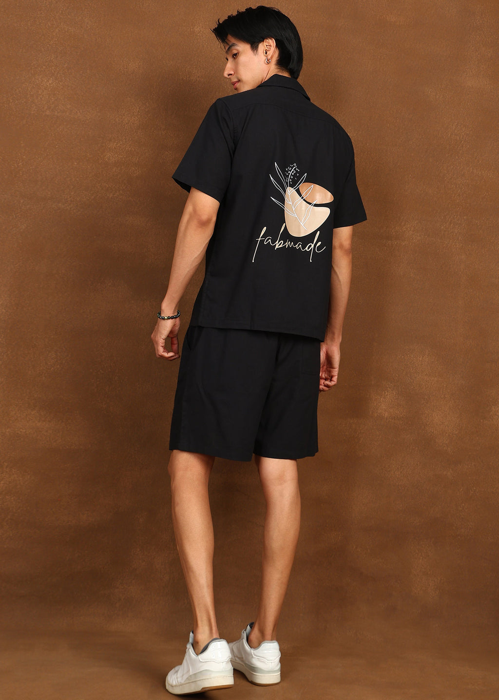 Fabmade Noir Emblem Co-Ord Set