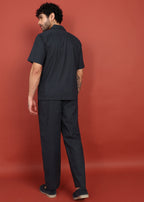 Fabmade Midnight Ease Shirt & Trouser Co-Ord Set