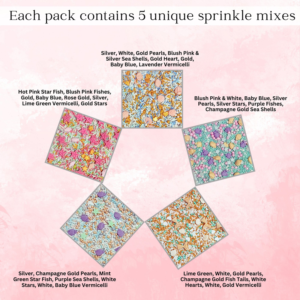under the sea sprinkles for decorations 01 100 gm