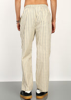 Fabmade Sandline Stripe Linen Trousers