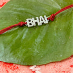 trueBrowns 925 Sterling Silver Bhai Thread Rakhi - Distacart