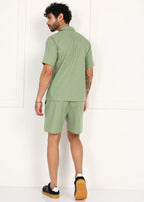 Fabmade Sage Linen Co-Ord Set