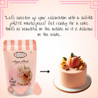 peach sugarpaste 250 gms