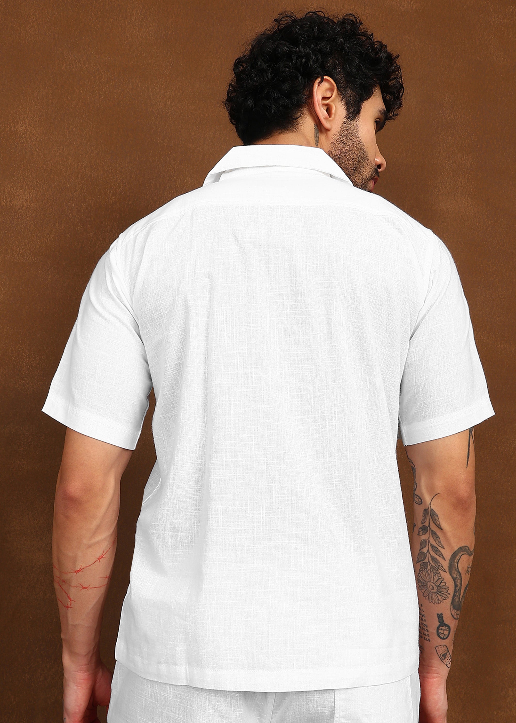 Fabmade Sunbloom Ivory Shirt