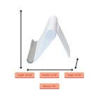 Sowpeace / Adjustable White Tablet Stand | Trendy Desk Accessory - Distacart