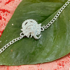 trueBrowns 925 Sterling Silver Ganesh Idol Silver Chain Rakhi - Distacart
