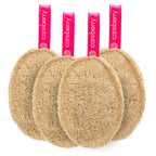 Careberry Earth-Embrace Exfoliating Loofah| Body Sponge Scrubber for Bathing | Bath Luffa Sponges