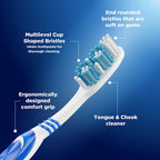 Oral-B Cavity Defense Bacteria Fighter Toothbrush - Soft (Pack of 6) - Distacart